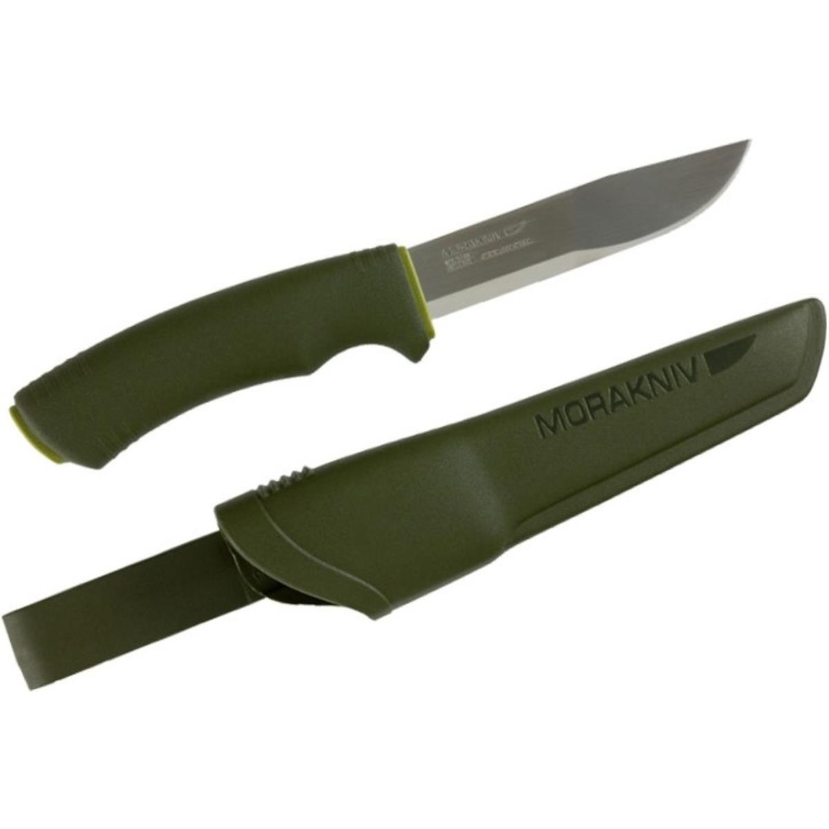 Нож Bushcraft Forest (12356) Morakniv нож с фиксированным лезвием morakniv bushcraft forest сталь sandvik 12c27 ручка резина пластик