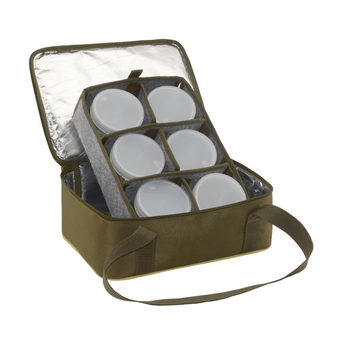 Термо-сумка с банками 6шт С-42Х AQUATIC термо мангал forester со столом крышкой 67х37см