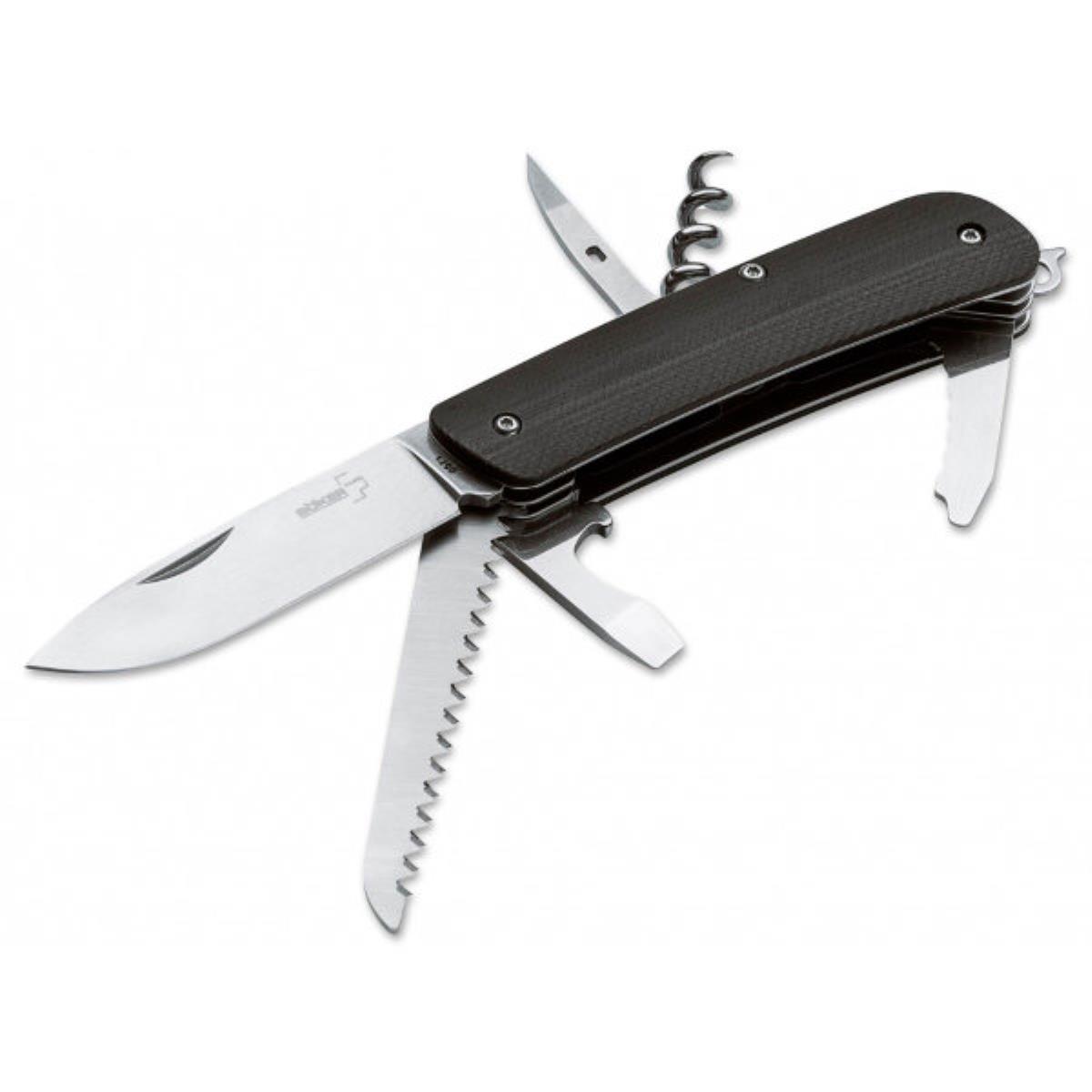 Нож складной многопредметный клинок 12С27  BK01BO808 Tech- Tool City 6 Boker 187743 - фото 1