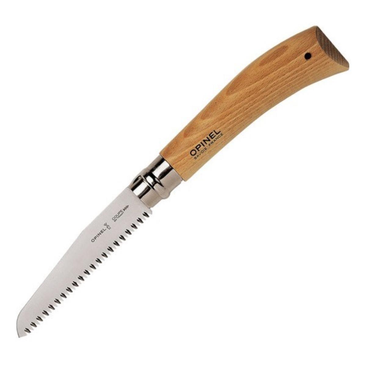 Пила №12 VRN (нержавеющая сталь, рукоять бук, длина клинка 12 см, в блистере) (0006586) OPINEL филейный нож opinel