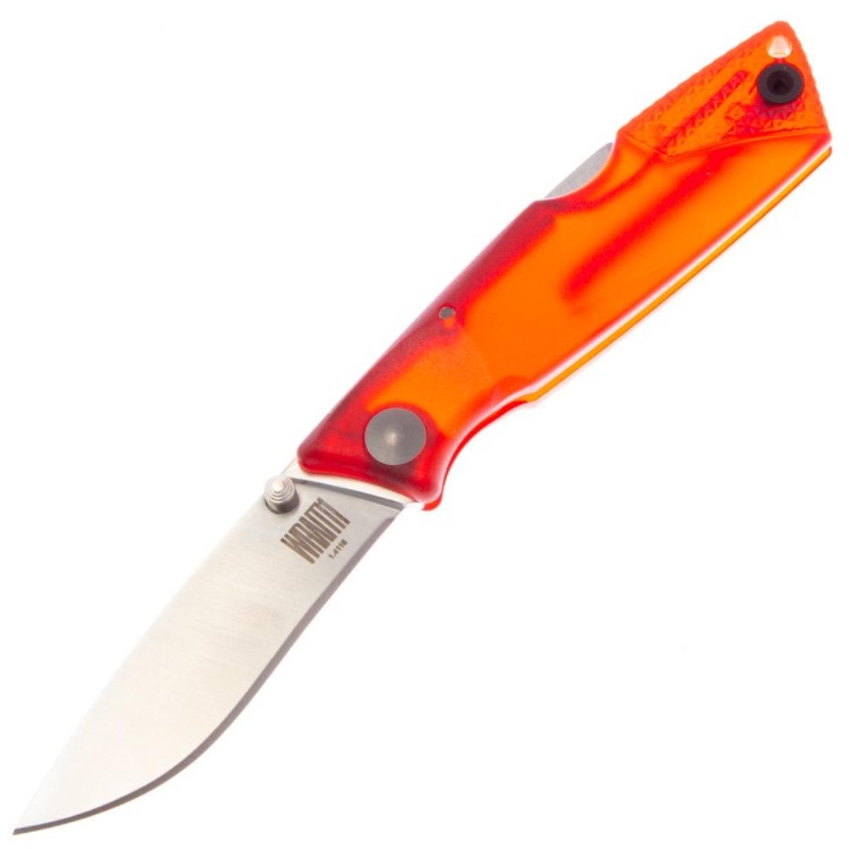 Нож Wraith Ice Series Fire складн.,красная полимерная рукоять, клинок AUS8 (8798RED)  ONTARIO нож складной ontario rat 2 сталь d2 клинок black рукоять carbon