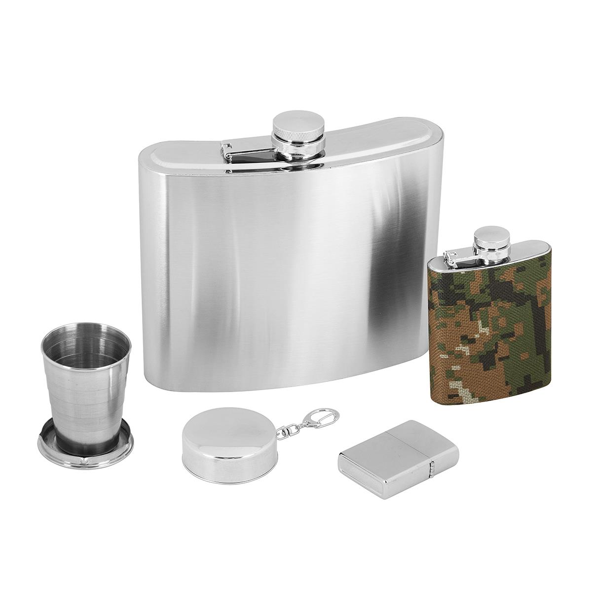 Набор (фляжка в чехле 960+100 мл + 1 стакан раскл.) (GT-STB-32A) GT