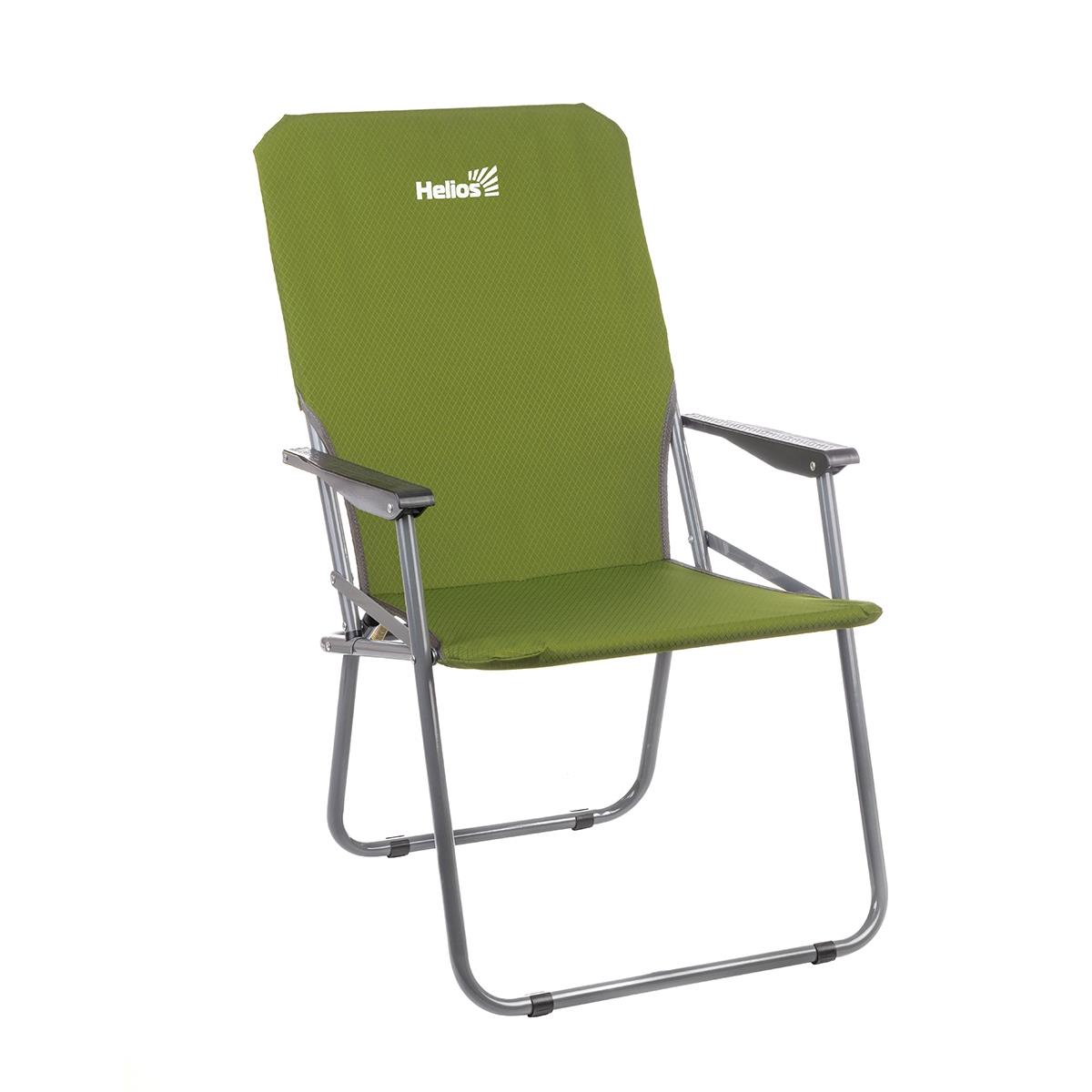 Кресло складное труба ф19 Зеленый ромб (T-HS-SK-01-G)  Helios складное кресло norfin