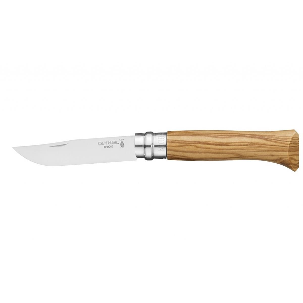 Нож филейный №8 VRI Folding Slim Olivewood нерж.сталь, длина клинка 8см (0011443) OPINEL филейный нож opinel