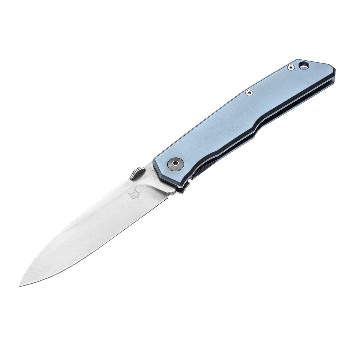 

Нож BL TERZUOLA складной рук-ть титан, син. анодир., клинок N690Со (FX-525 Ti) FOX FOX Knives, FX-525 Ti