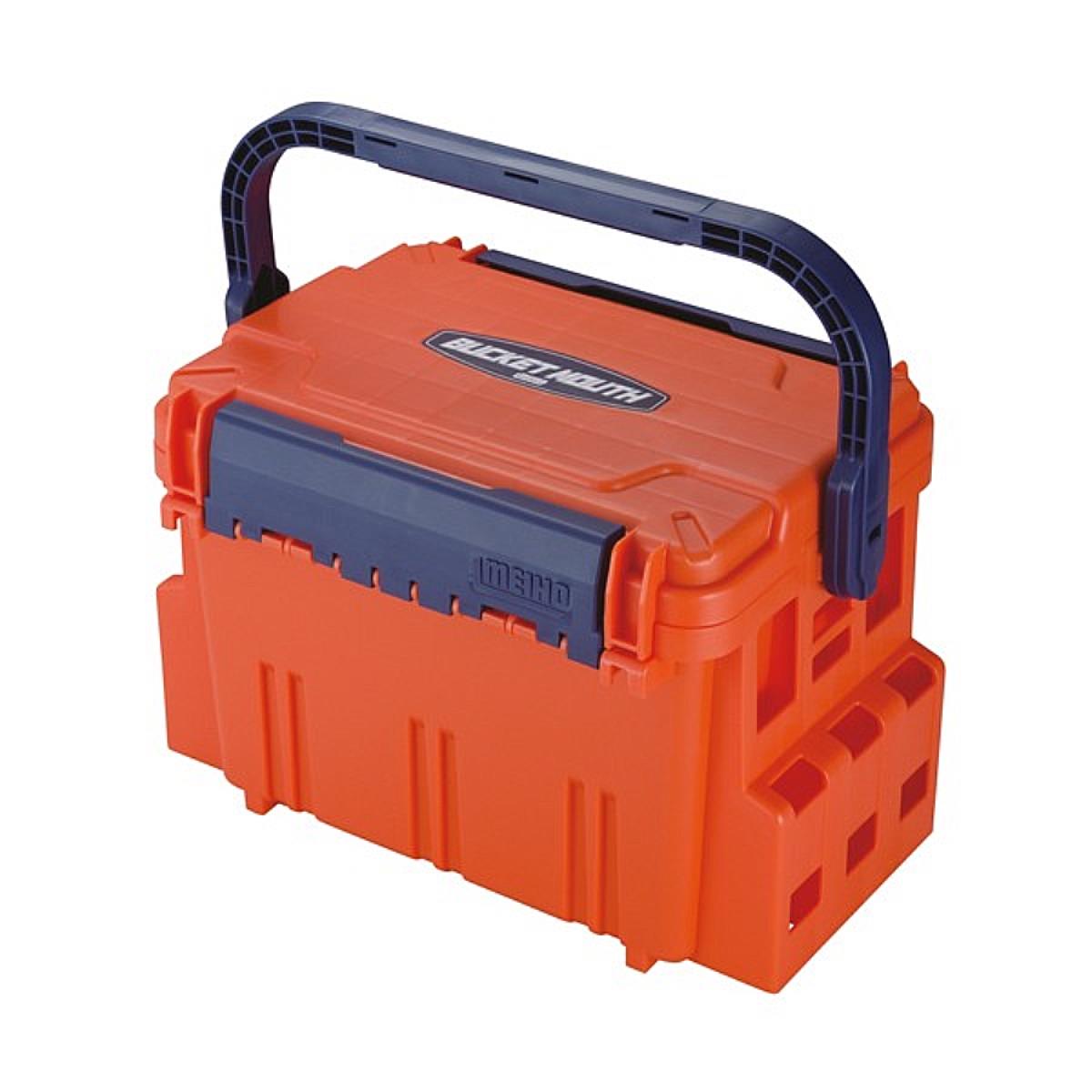Ящик рыболовный BUCKER MOUTH BM-5000 Orange 440x293x293 (BM-5000-O) Meiho пластмассовый ящик для инструмента toya