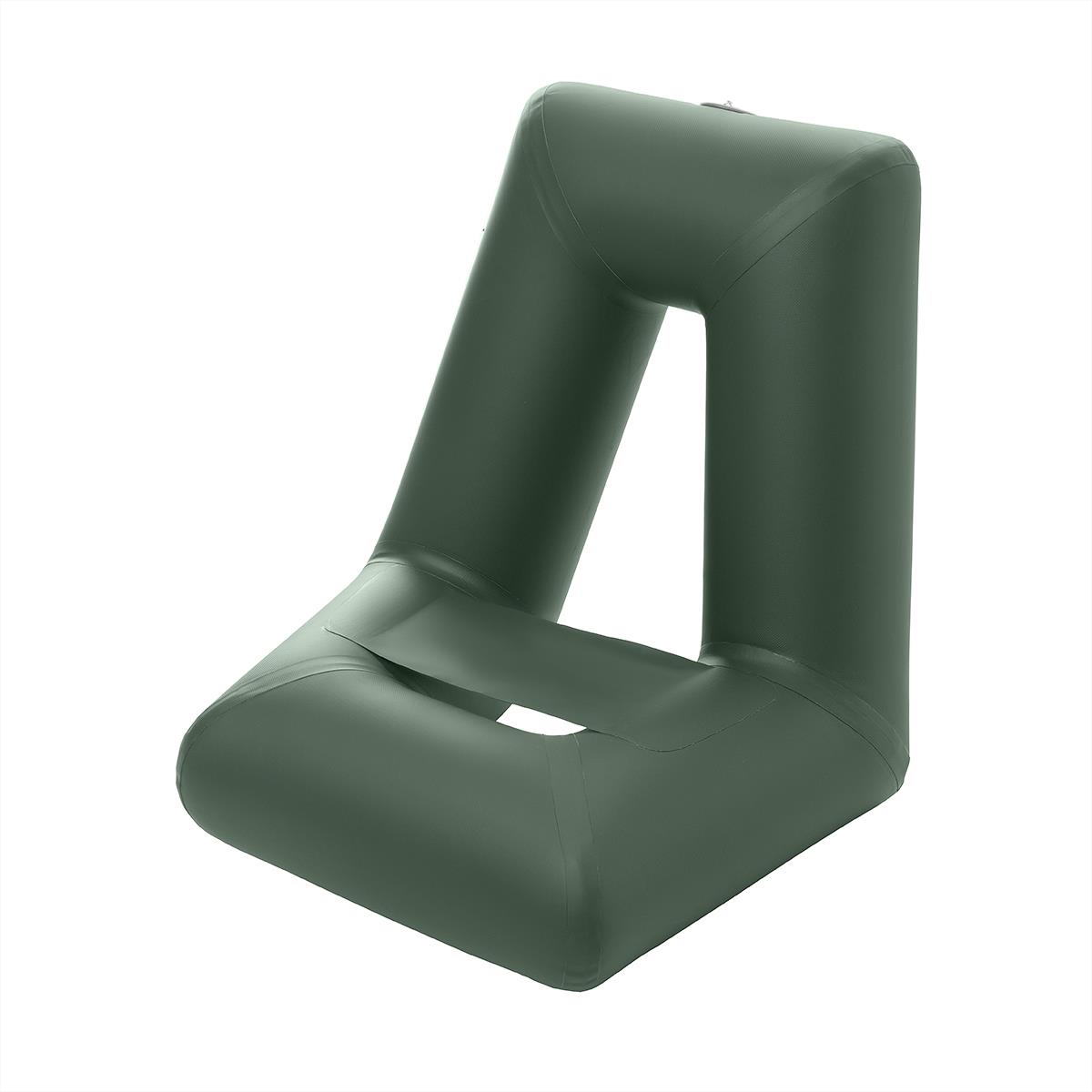 Кресло надувное КН-1 для надувных лодок (зеленый) Тонар массажёр для спины