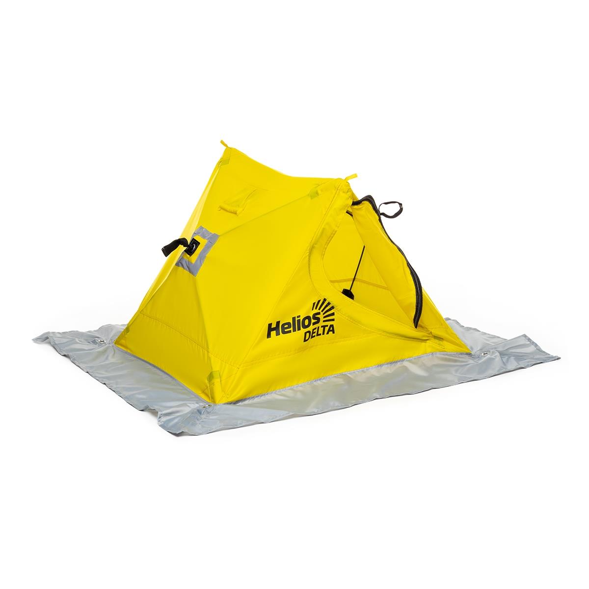 Мини палатка двускатная yellow Helios домик для зимовки самшита lutrella n 622