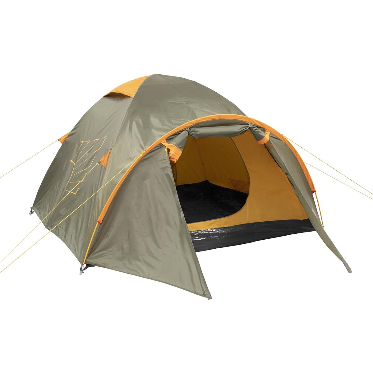 Палатка туристическая MUSSON-3 (HS-2366-3 GO) Helios палатка шатер trimm shelters sunshield песочный 45571