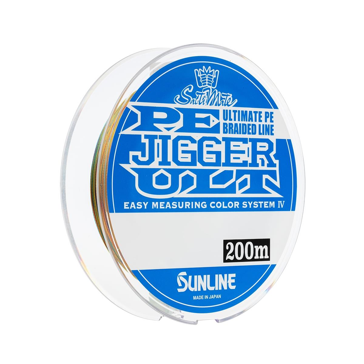 

Шнур PE JIGGER ULT(4braid) 200 м Sunline, PE JIGGER ULT(4braid)200M 25LB/#1.5