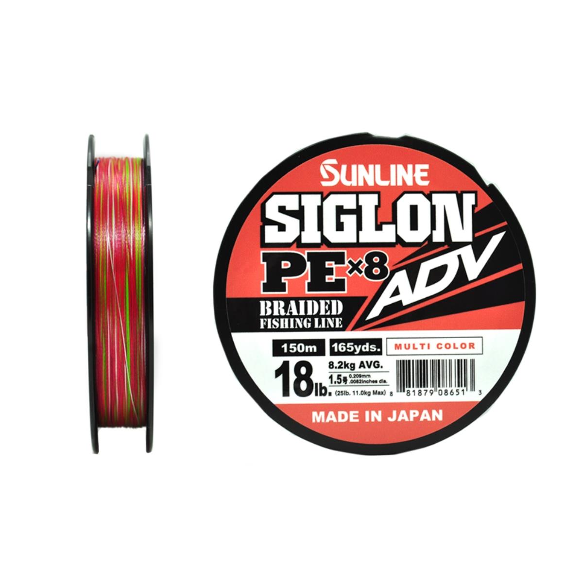

Шнур Sunline SIGLON PE×8 ADV 150M (Multikolor 5C) #1.5/18LB, SIGLON PE×8 ADV 150M (Multikolor 5C) #1.5/18LB