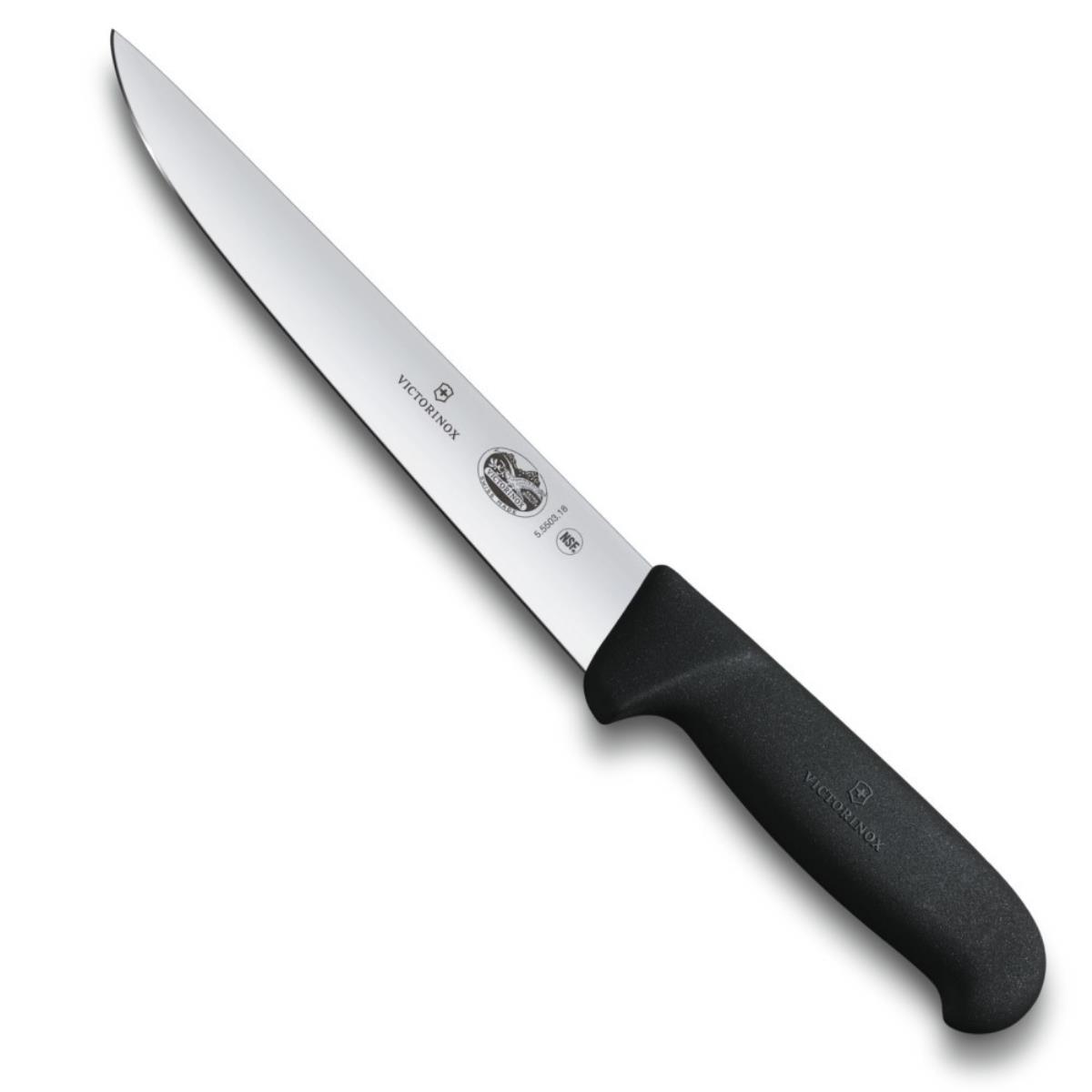 

Нож 5.5503.18 жиловочный нож, прямое лезвие VICTORINOX, 5.5503.18