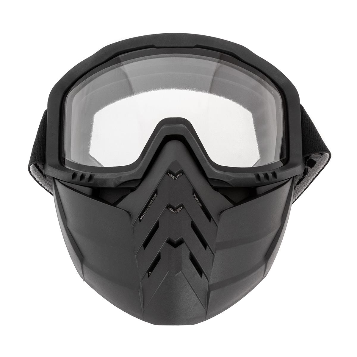 Маска снегоходная HS-MT-012-C-2 Helios очки маска для езды на мототехнике разборные стекло желтое
