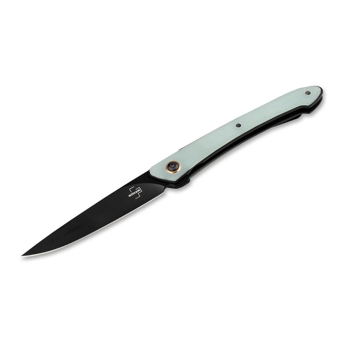Нож складной Urban Spillo Jade G10 рук-ть G10, клинок 440С 01BO357 Boker клипсы