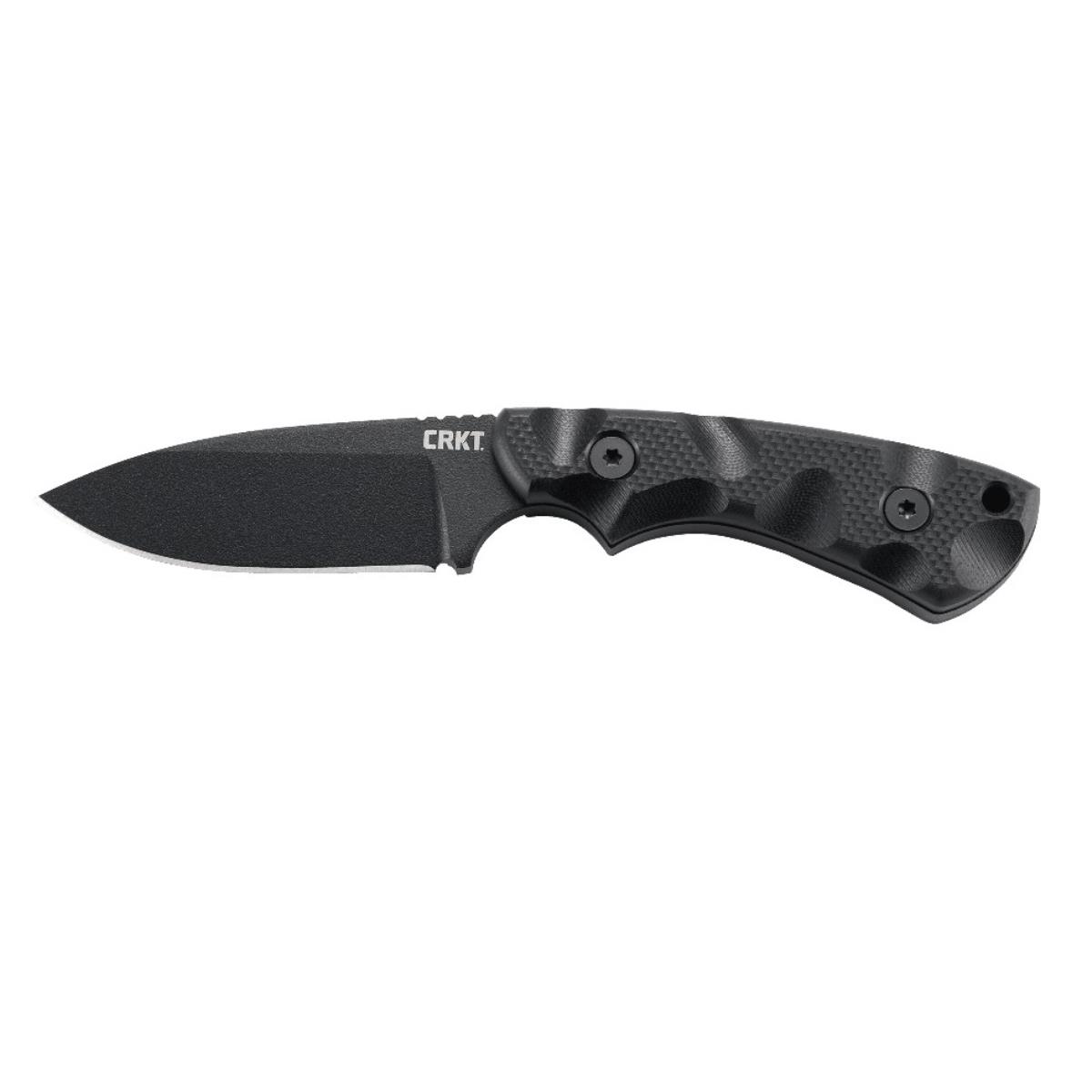 

Нож с фикс.клинком, черн.покрытие, сталь SK5, рук-ть нейлон CRKT_2082 SIWI, CRKT_2082