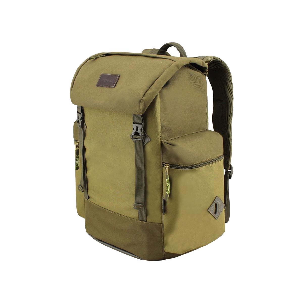 Рюкзак рыболовный РД-04 AQUATIC рюкзак на молнии 3 наружных кармана серый