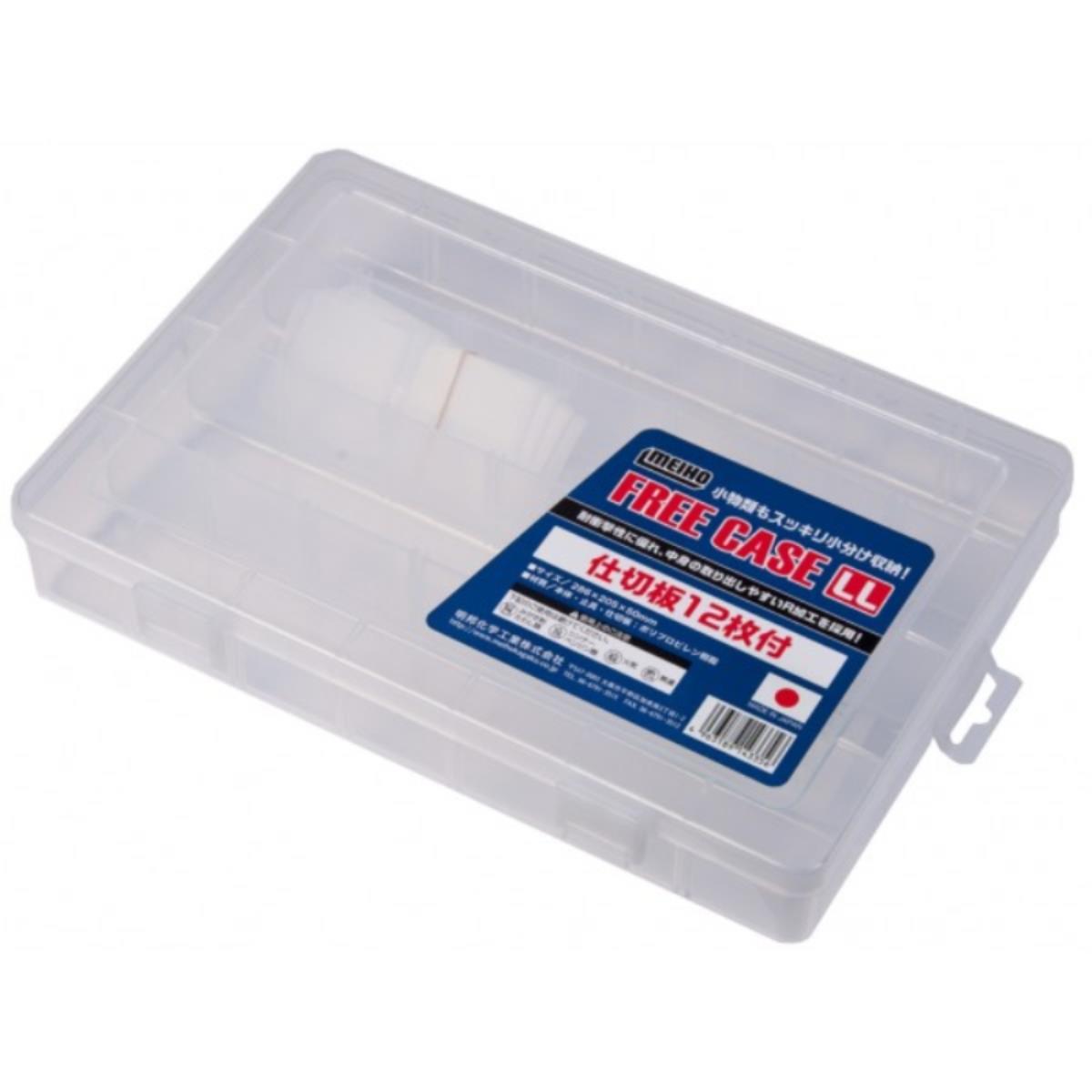 Коробка рыболовная FREE CASE LL 286х205х50 (FEEDER-1600) Meiho пакет коробка холодное сердце 40х30х15 см