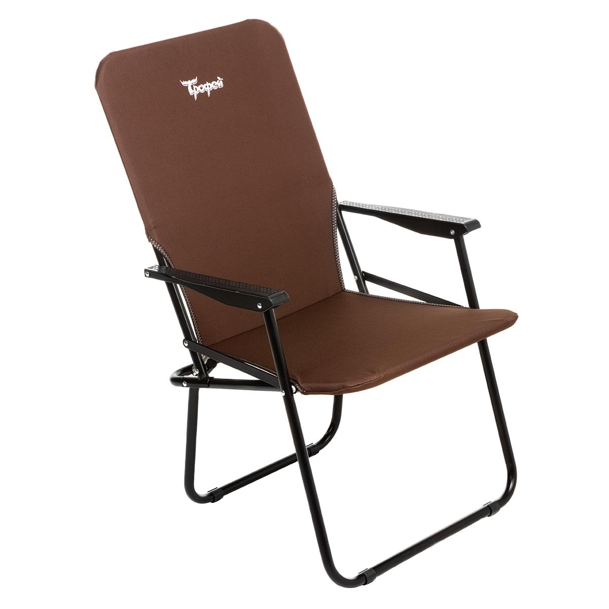 Кресло складное (TR-SK-01-BN) Трофей ТРОФЕЙ сиденье туристическое складное 38 х 27 х 0 8 см