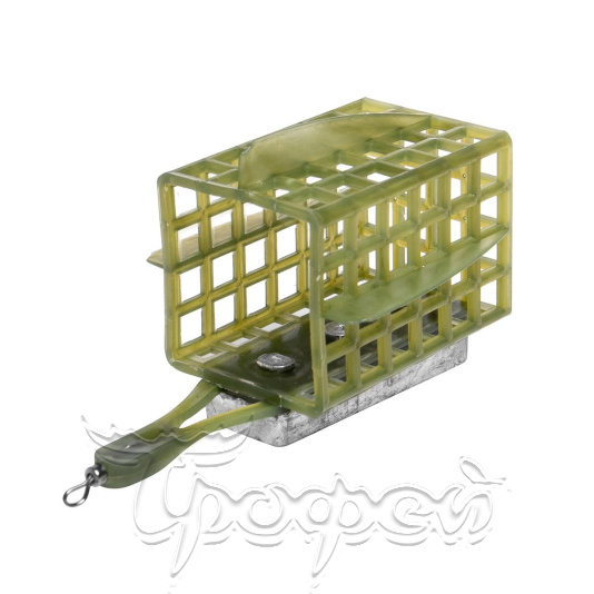 Кормушка пластик квадрат (дно+стабилизаторы) КВ-40ПП 