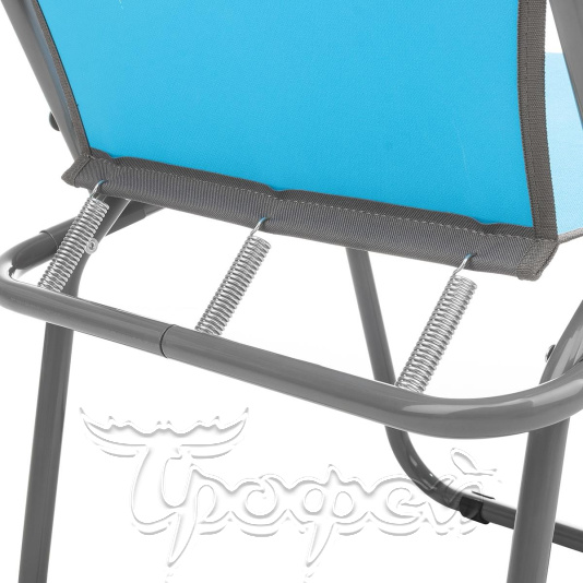 Кресло складное СK-01 труба ф19, голубой (T-PR-SK-01-LB) 