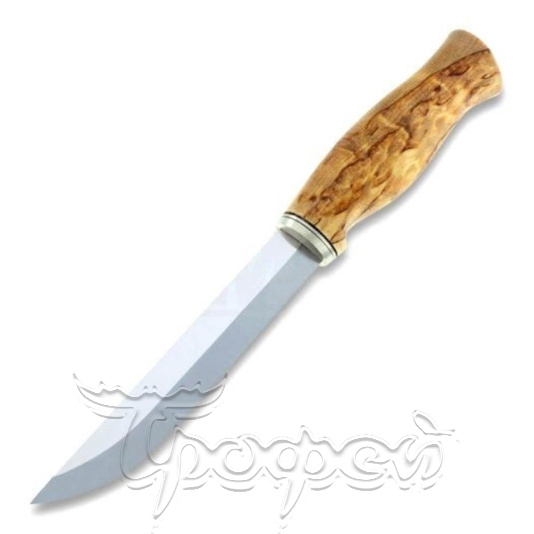 Нож Vaara AH 9608rst - с фиксир.клинком, дерев.рук-ть,125мм. клинок 12C27. 