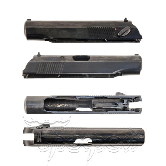 Пистолет списанный охолощённый Р-411-01 10ТК 