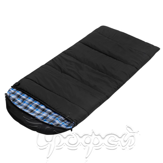 Спальный мешок Beluha wide 220х90 (400 гр/м.кв) Black 