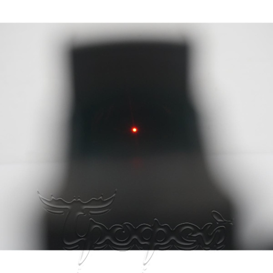 Коллиматорный прицел Micro Combat Red Dot (панорамный, марка-точка, крепление Weaver) открытый FT130 