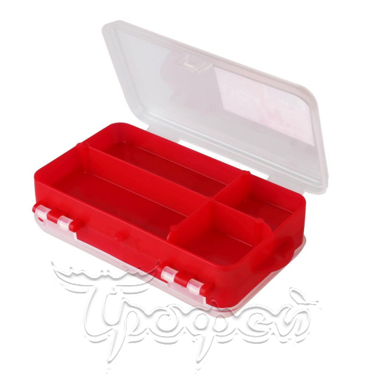 Fishing organizer box NISUS red (N-FBO-2S-R)/ Коробочка для оснастки двухсторонняя(красная) NISUS 