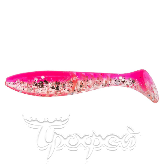 Виброхвост Slash 2,64"/6,7 см Silver Sparkles & Pink (HS-19-035-N) 
