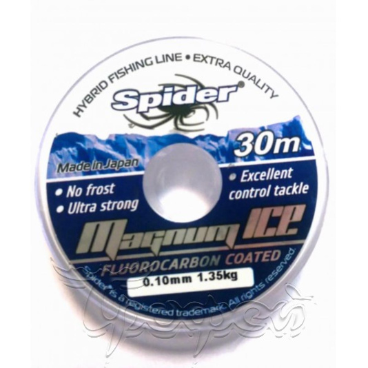 Леска Spider Magnum Ice 30м/0,10мм 