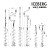 Ледобур ICEBERG-SIBERIA 160 мм, правое вращение, стальная голова, телескопический 1600, v3.0 