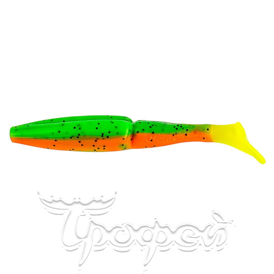 Виброхвост Guru 3,0"/7,62 см Pepper Green & Orange LT (HS-29-032-N) 