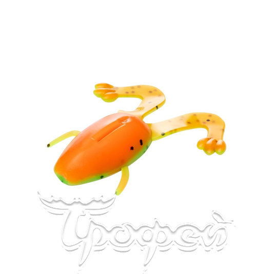 Лягушка Crazy Frog 3,55"/9,0 см Pepper Green & Orange (HS-23-018-N) 