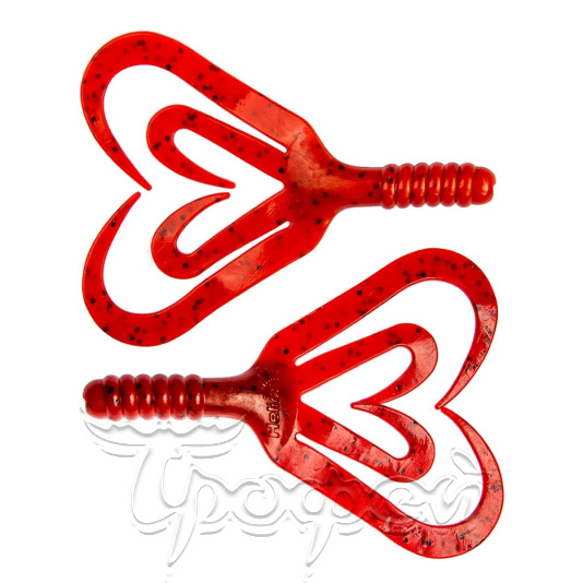 Твистер Credo Four tail 3,35"/8,5 см Pepper Red (HS-20-030-N) 