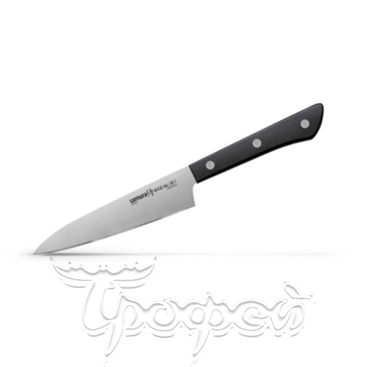 Нож кухонный 12см Samura Harakiri черная рукоять (1572864) 