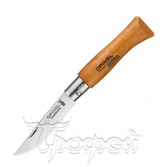Нож №4 VRN Carbon Tradition углеродистая сталь, рукоять бук, длина клинка 5 см (1110404) 