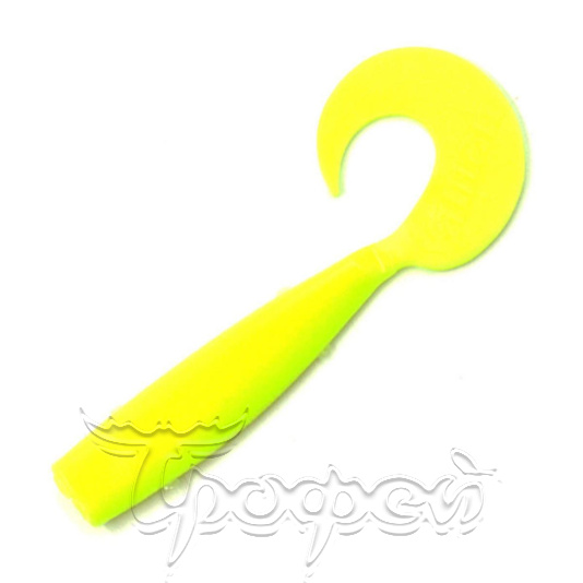 Твистер Lazy Tail Shad, цвет #02 - Chartreuse 