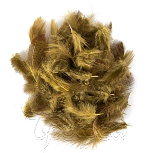 Перья куропатки Hungarian Partridge Feathers OLIVE HARELINE (HPF263) 