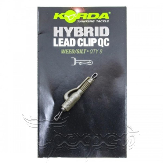 Безопасная клипса с быстросъемом QC Hybrid Lead Clip Weed/Silt, KQHCWS  