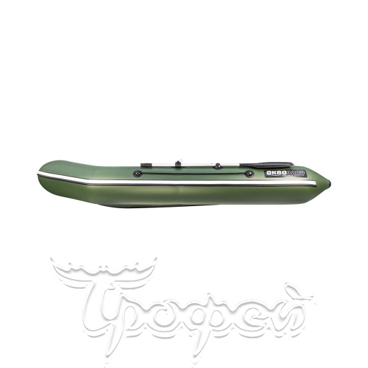 Лодка ПВХ АКВА 3200 СК зеленая Аква