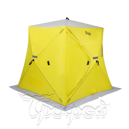 Палатка зимняя Пирамида 2,0х2,0 yellow/gray 