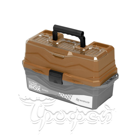 Ящик для снастей Tackle Box трехполочный золотой (N-TB-3-GO) NISUS 