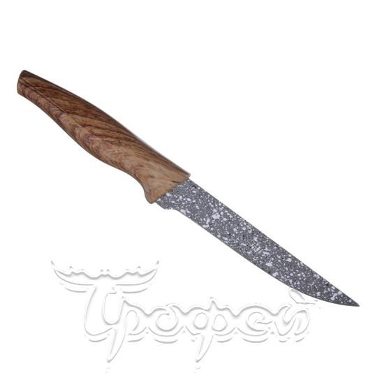 Нож кухонный Алмаз 15 см универс. нерж.сталь с антиналипающим покрытием блистер (803-079) 