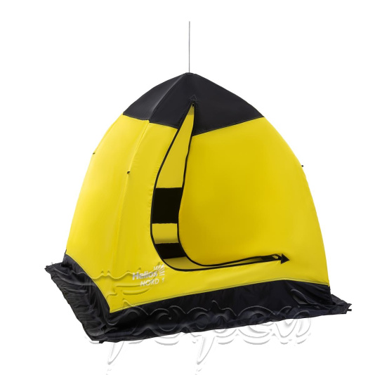 Палатка-зонт 1-местная зимняя утепленная NORD-1 четырехлучевая с дышащим верхом 