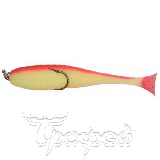 Поролоновая рыбка (двойник) желто-красная  