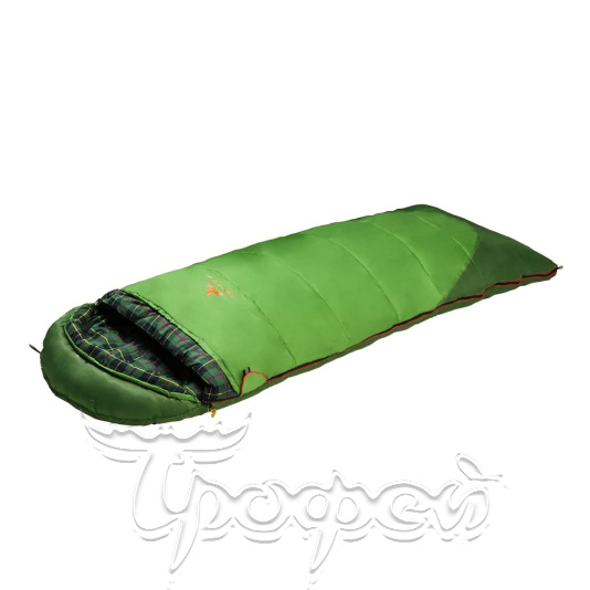 Мешок спальный SIBERIA Compact Plus зеленый правый (9272.01011) 