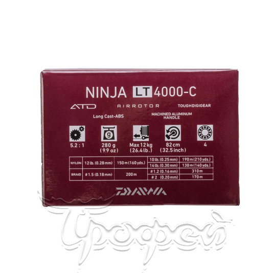 Катушка безынерционная 18 NINJA LT4000-C, 10219-400RU 