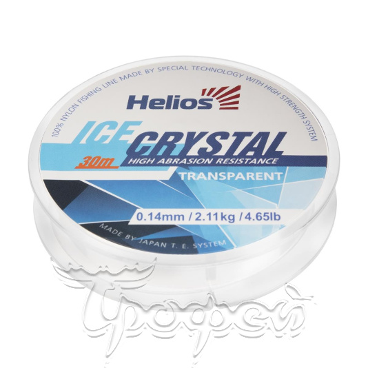 Леска ICE CRYSTAL Nylon Transparent 30 м 