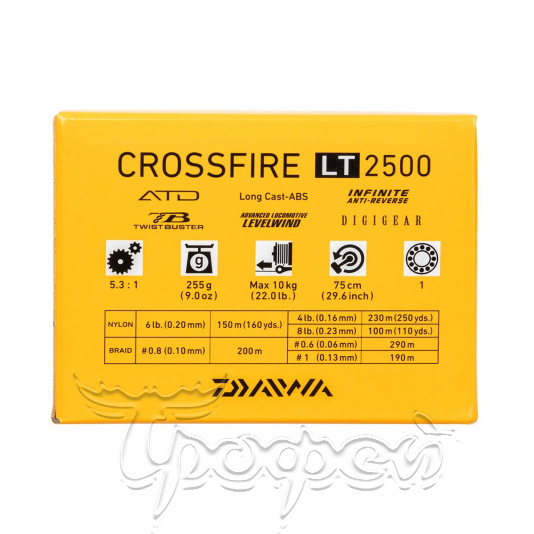 Катушка безынерционная 20 CROSSFIRE LT 2500, 10185-250RU 